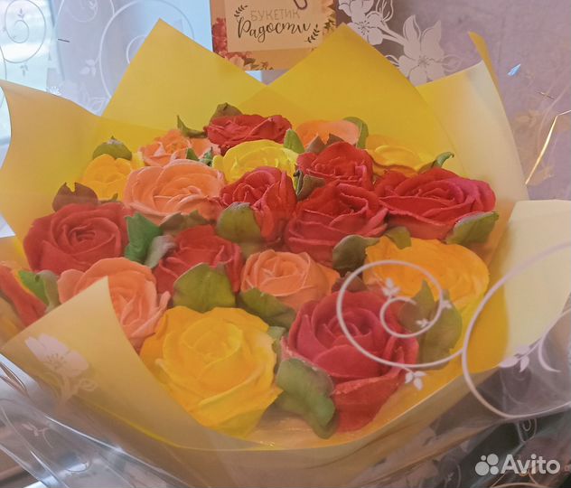 Букет из зефира