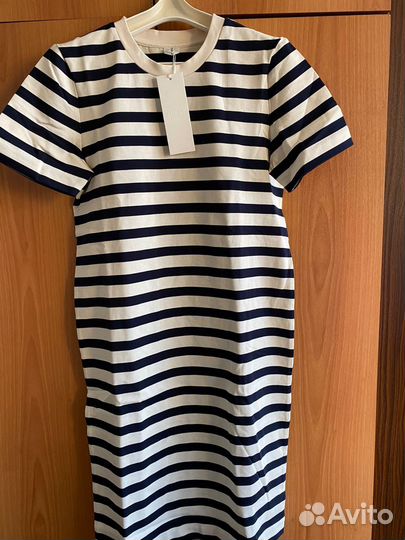 Новое трикотажное платье Arket р XS