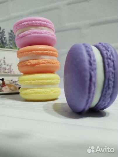 Мыло ручной работы макарун
