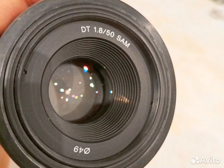 Объективы sony DT 1.8/50 sam