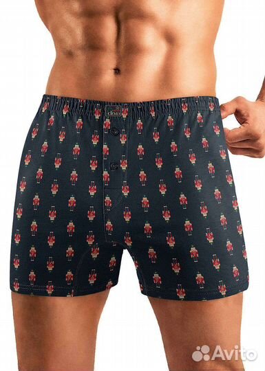 Мужские новогодние трусы