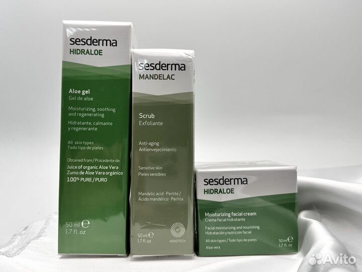 Крем для лица Sesderma (c-vit, hidraloe, mandelac)
