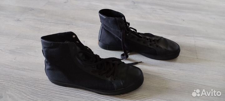 Кеды черные четкие bershka