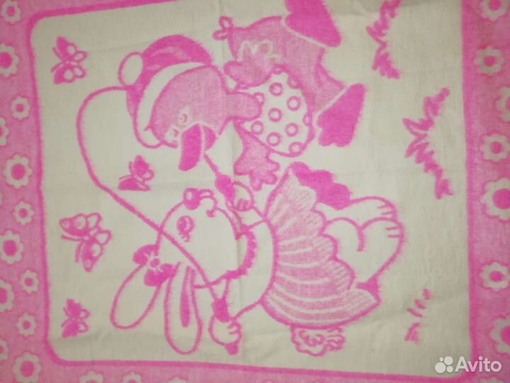 Одеяло детское шерстяное