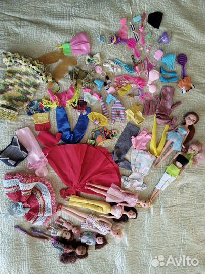 Куклы барби barbie, одежда и обувь 90-х