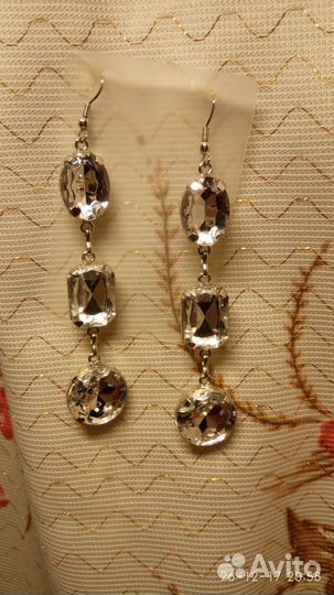 Ожерелье, серьги, браслет