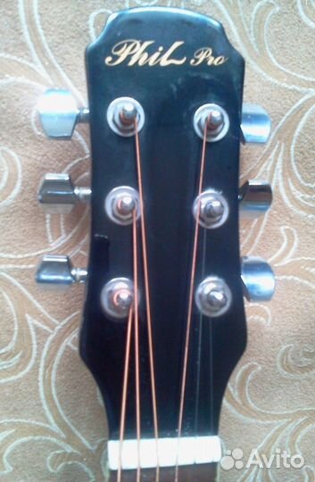 Гитара Акустика Эстрадная + Чехол