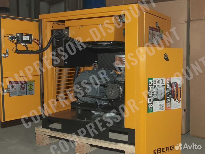 Винтовой компрессор: для автосервиса