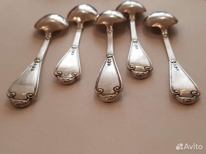 Серебряная чайная ложка 84 проба