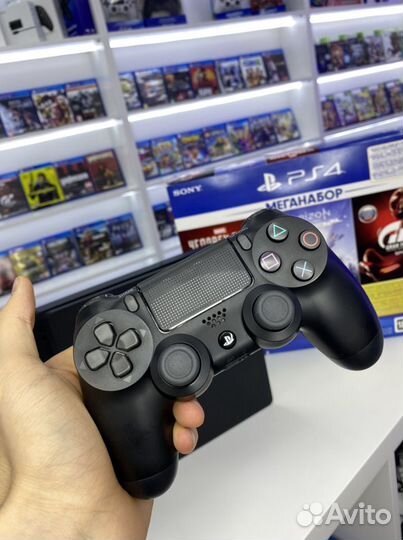Sony PlayStation 4 slim 1tb на гарантии.Диски.Отзы