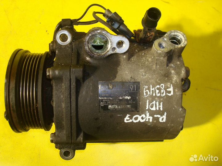 Компрессор кондиционера Пежо 4007 C-Crosser Лансер