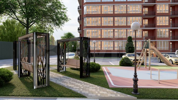 1-к. квартира, 48 м², 6/9 эт.