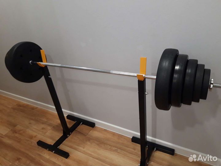 Штанга разборная 75кг. Новая