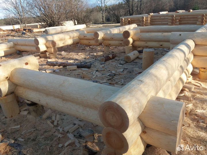 Срубы идеальнейшей ручной рубки