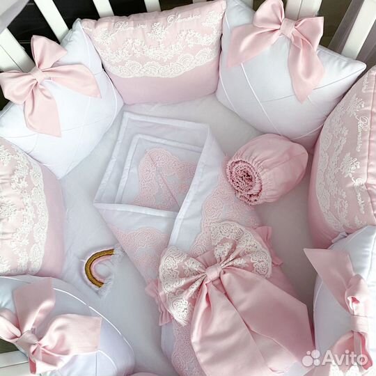 Бортики в кроватку