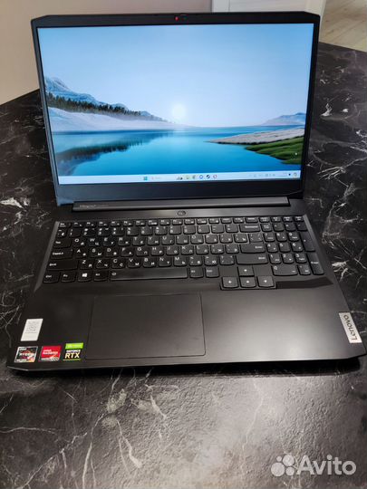 Lenovo Ryzen 5600/RTX 3050Ti/озу 16/IPS 144Гц
