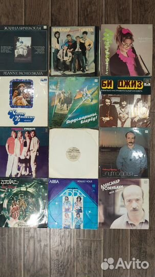 Виниловые пластинки СССР