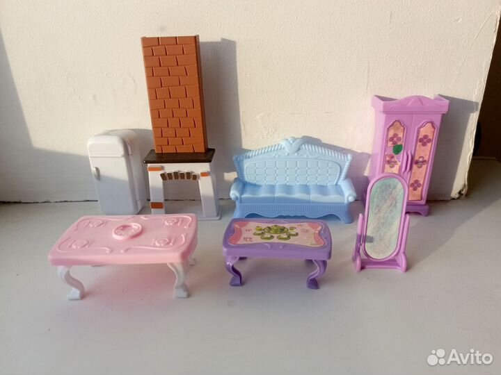 Набор мебели для кукольного домика