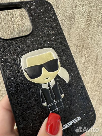 Чехол на iPhone 14 pro max karl lagerfeld