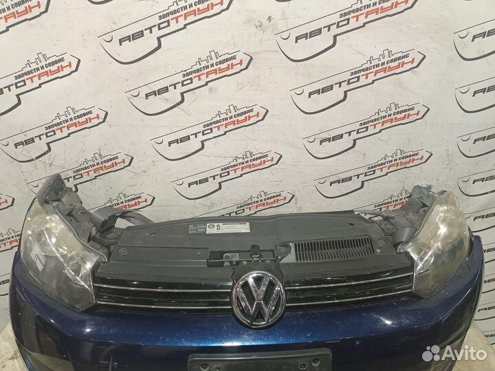 Nosecut volkswagen golf 5K1 MK6 hatchback 5K0807217BM синий, LD5Q TA861