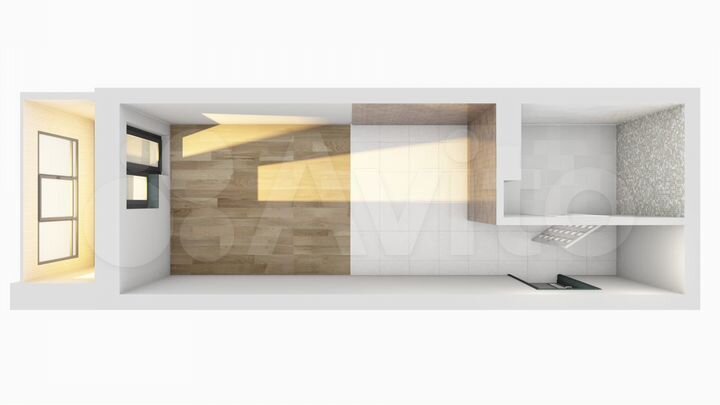 Квартира-студия, 27,5 м², 4/25 эт.