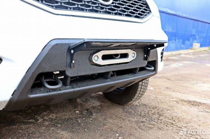 Площадка лебедки в бампер УАЗ Патриот с 2015 года