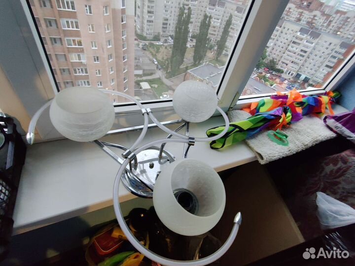 Люстра потолочная бу