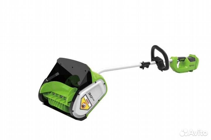 Снегоуборщик аккумуляторный greenworks GD40SSK2 26