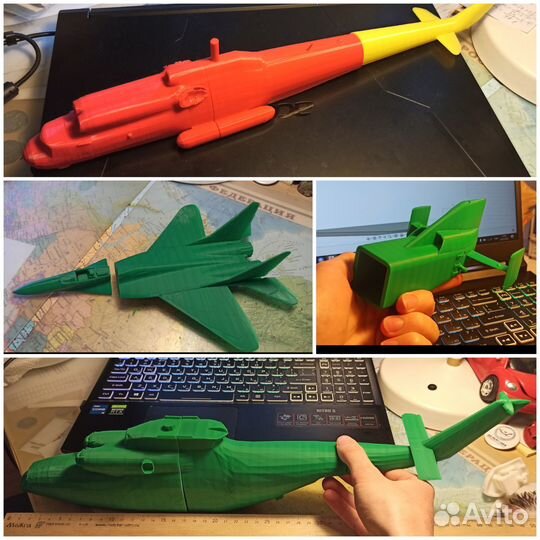 Печать на 3D принтере и моделирование