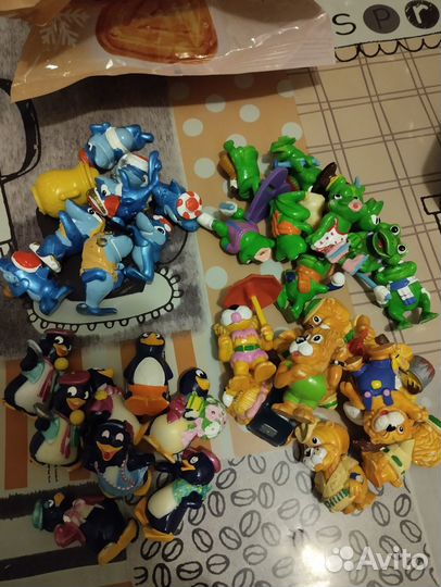 Игрушки из Kinder Surprise, Lps, McDonalds