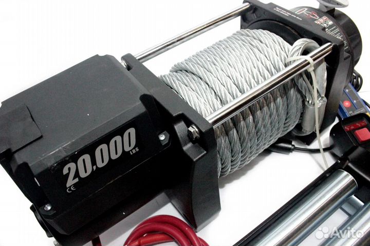 Лебедка электрическая 12V Electric Winch grizzly 2