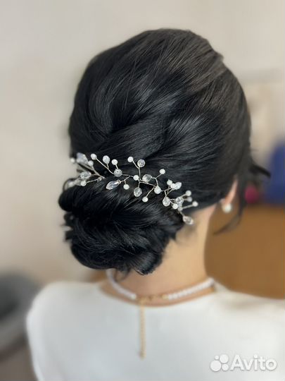 Вечерние и свадебные причёски. Укладки. Макияж