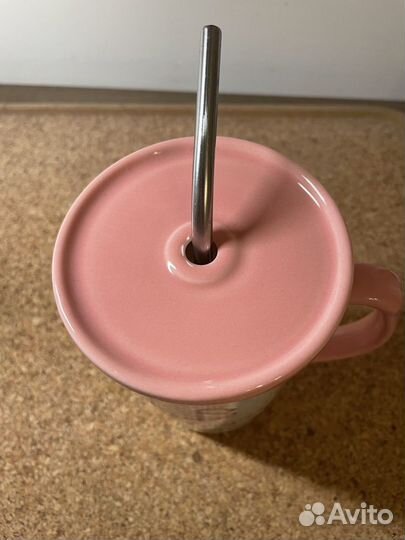 Кружка с фламинго