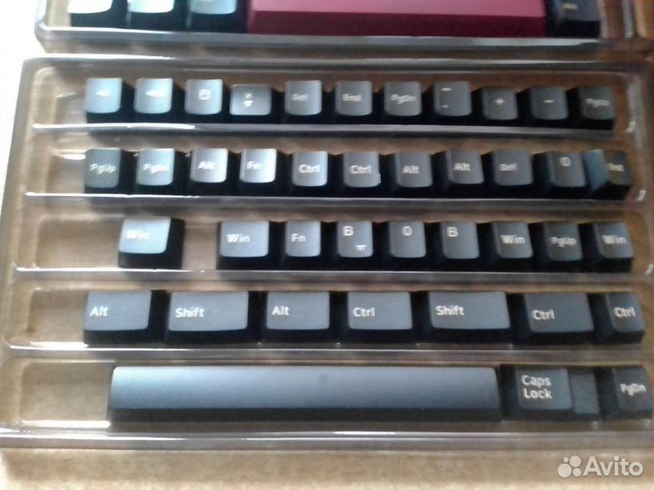 Кейкапы gmk red samurai новые