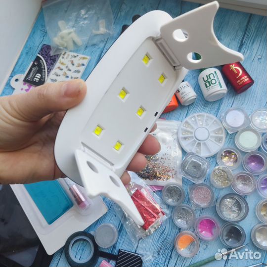 Набор для маникюра новое + б/у