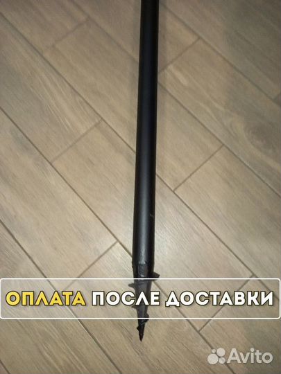 Винтовые сваи разных размеров. Доставка