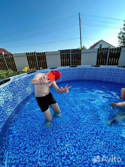 Каркасный бассейн 366 на 100