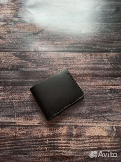Зажим для денег из натуральной кожи