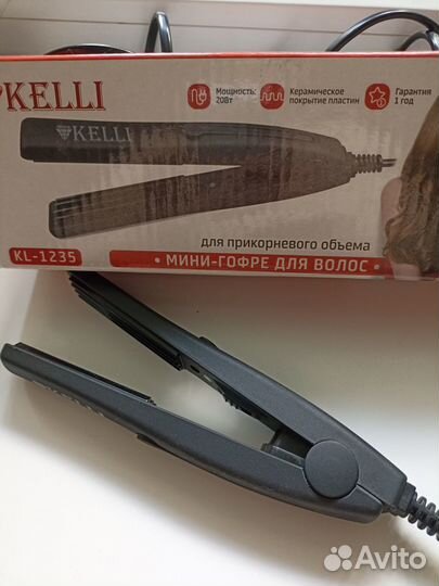 Щипцы гофре мини для прикорневого объема