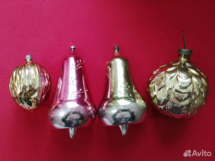 Елочные игрушки СССР