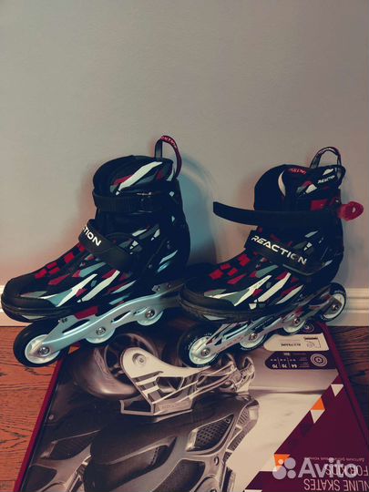 Роликовые коньки детские раздвижные