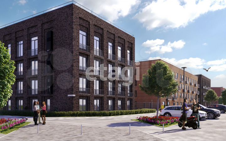 Квартира-студия, 29 м², 1/4 эт.