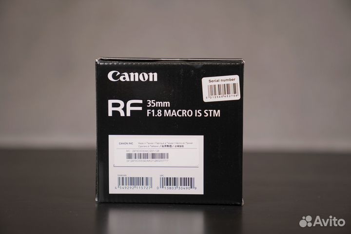 В наличии новый Canon 35mm 1.8 RF