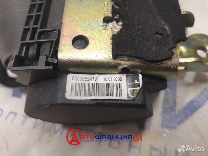 Ремень безопасности, 8200562479 renault megane 2
