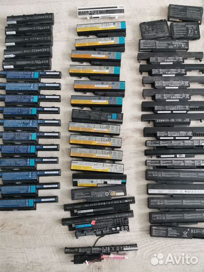 74 бу аккумулятора для ноутбуков