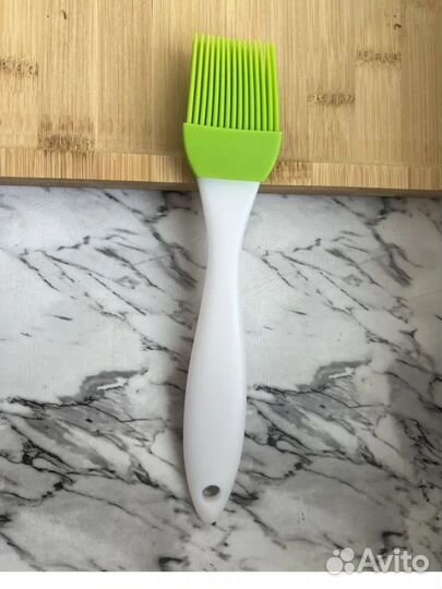 Силиконовый набор для выпечки лопатка и кисть