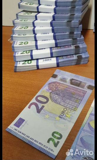 20 евро купюры банка приколов