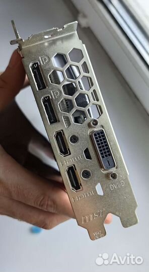 Видеокарта MSI PCI-E RX 480 armor 8G OC