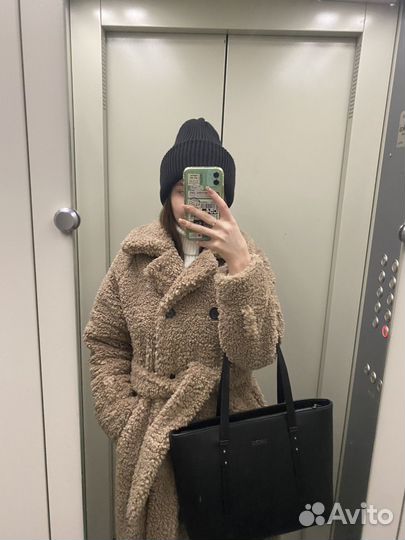 Искусственная шуба тедди