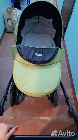 Коляска Rico Sigma Prestige 2 в 1, мобиль подарок